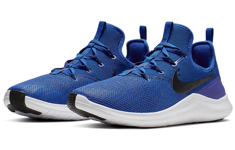 Lookbook 耐吉 Free TR 8 耐磨低帮訓練鞋 藍黑白