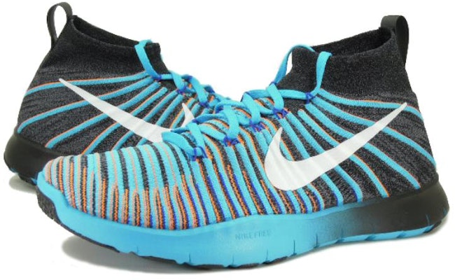 耐吉 Free TR Force Flyknit 舒適百搭 減震防滑 中幫 訓練鞋 男款 藍黑 Lookbook 耐吉 Free TR Force Flyknit 舒適百搭 減震防滑 中幫 訓練鞋 男款 藍黑