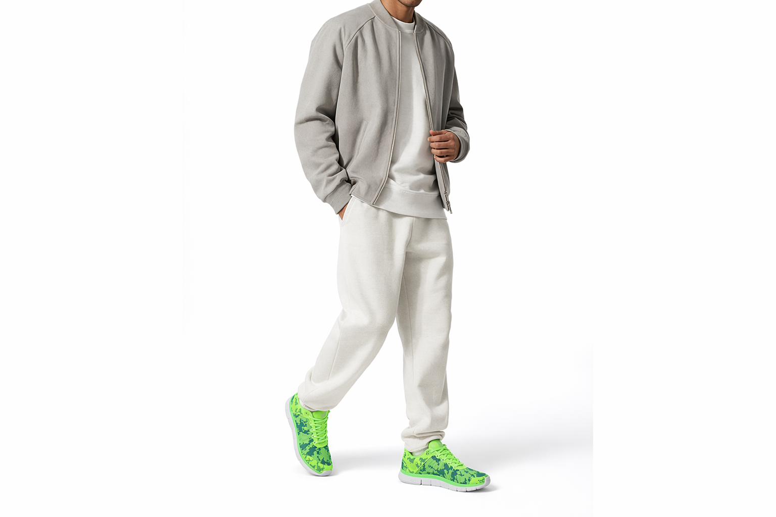 Order 耐吉 Free Trainer 减震耐磨 低筒 训练鞋 男款 螢光綠