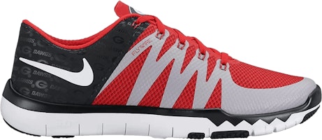 Nike Free Trainer 5.0 V6 Amp 'Georgia Bulldogs' 723939-002 Nike Free Trainer 5.0 V6 Amp 'Georgia Bulldogs' 723939-002