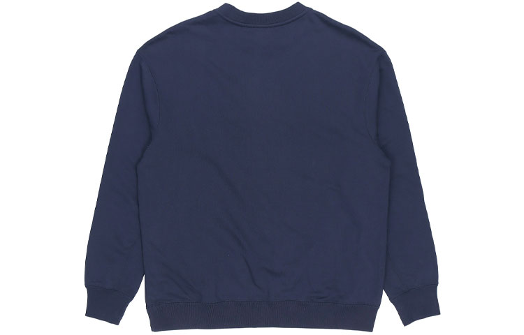 Nike French Terry Swoosh Embroidered Crewneck Sweatshirt Navy Blue DB9408-451 圖 3