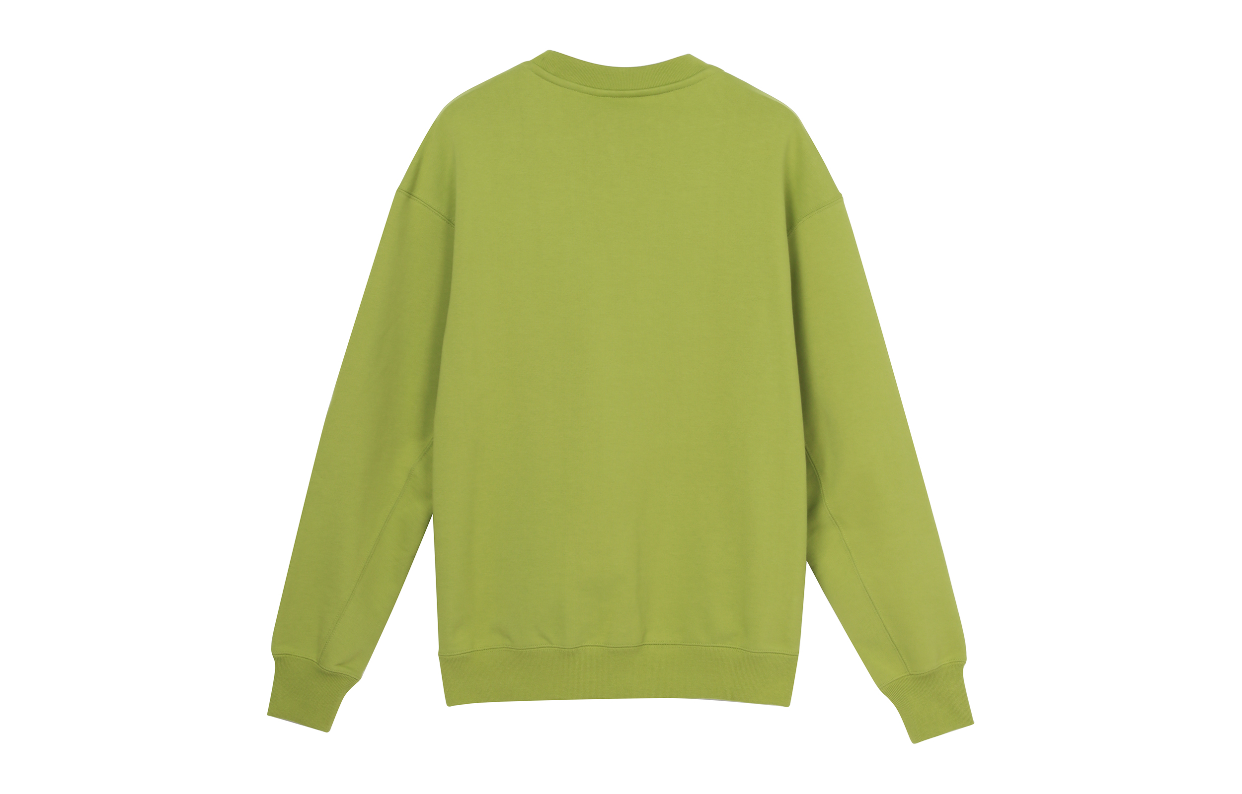 Lookbook Nike French Terry Swoosh Gradient Crewneck Pullover in Pear Green DB9408-310