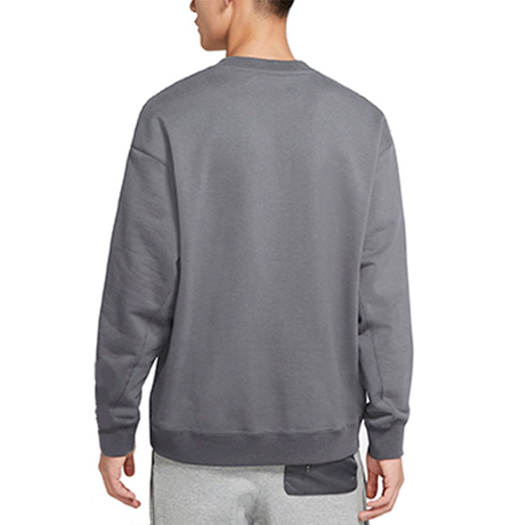Nike French Terry Swoosh Gradient Sweatshirt Iron Grey Spring Edition DB9408-022 圖 6