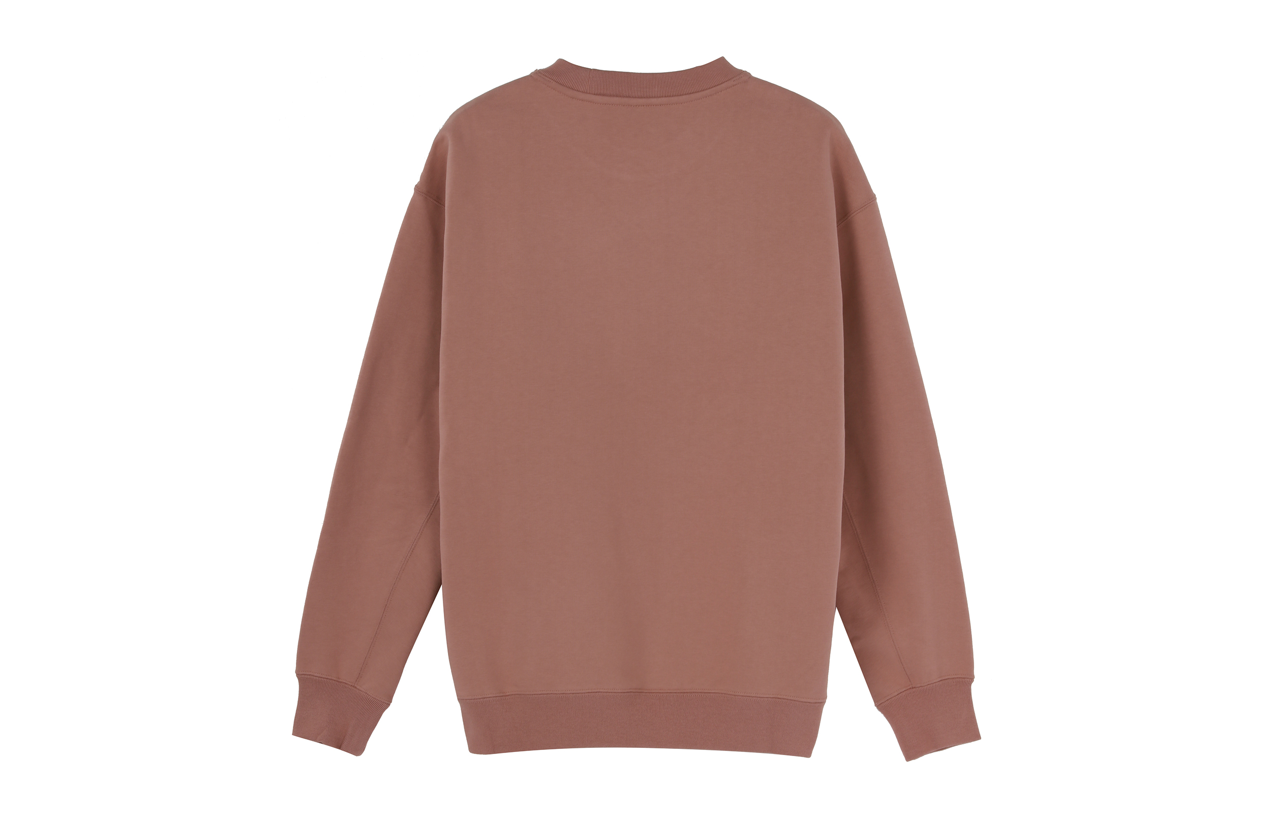 Nike French Terry Swoosh Pullover Sweatshirt Light Brown DB9408-222 圖 3