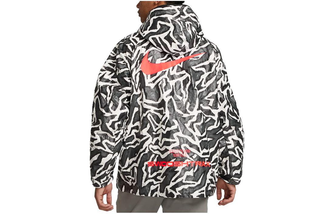 Nike Full-Print Logo Colorblock Zip-Up Hoodie Jacket DX0035-060 圖 3