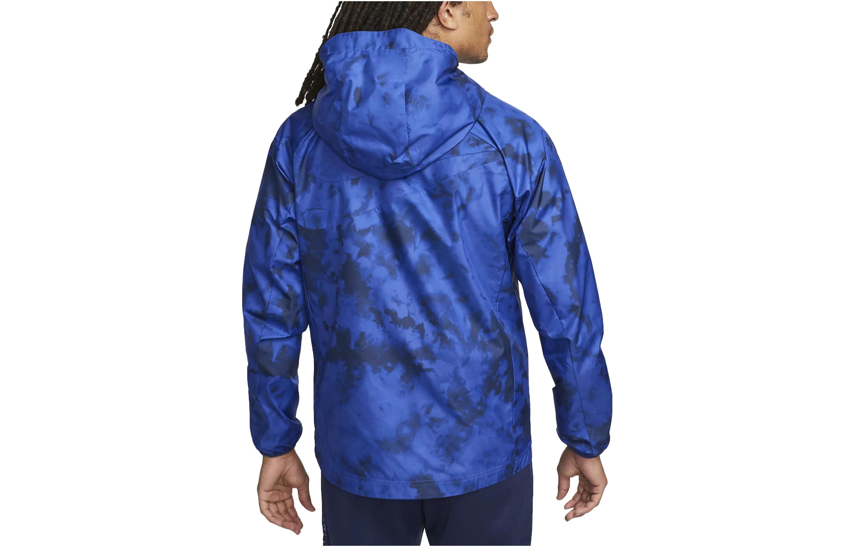 Nike Full-Print Zip Hoodie Jacket Blue DN1084-452 圖 3