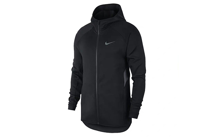 Nike Full-Zip Basketball Hoodie Jacket Black AT3264-010