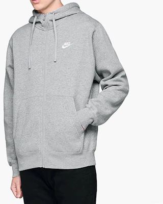 Nike Jaket Hoodie Fleece Full-Zip Abu-Abu Casual Sportswear BV2645-063 Shop Nike Jaket Hoodie Fleece Full-Zip Abu-Abu Casual Sportswear BV2645-063