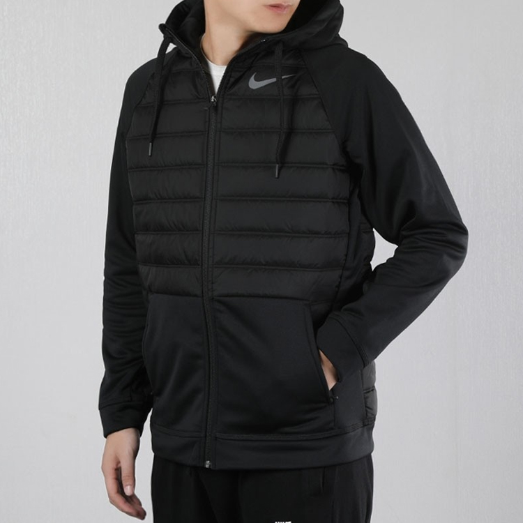 Nike Full-Zip Hoodie Jacket Solid Color Black CZ4342-010 圖 5