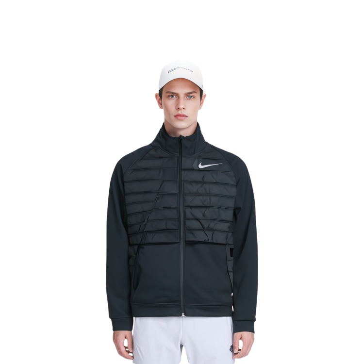 Nike Full-Zip Hoodie Jacket Solid Color Black CZ4342-010 圖 6