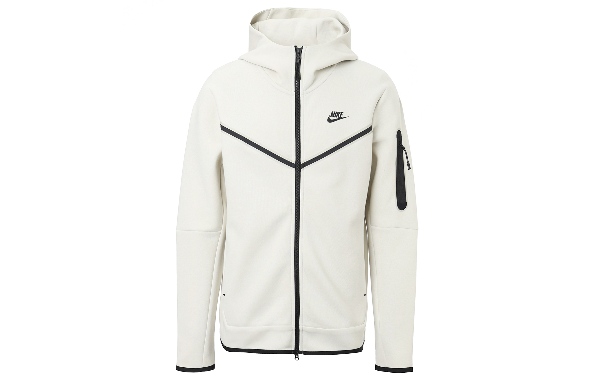 Nike Full-Zip Logo Printed Hoodie Jacket Men’s White FW22 CU4490-072 圖 2