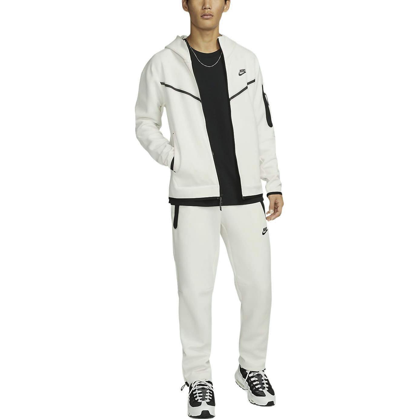 Nike Full-Zip Logo Printed Hoodie Jacket Men’s White FW22 CU4490-072 圖 4