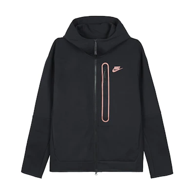 Nike Full-Zip Reflective Hoodie Jacket Black DD4803-010