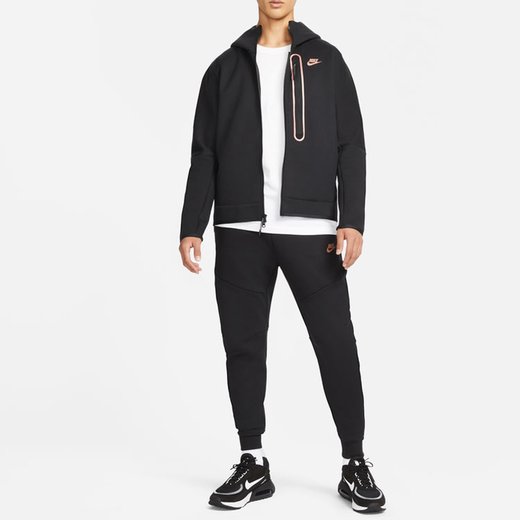 Nike Full-Zip Reflective Hoodie Jacket Black DD4803-010 圖 4