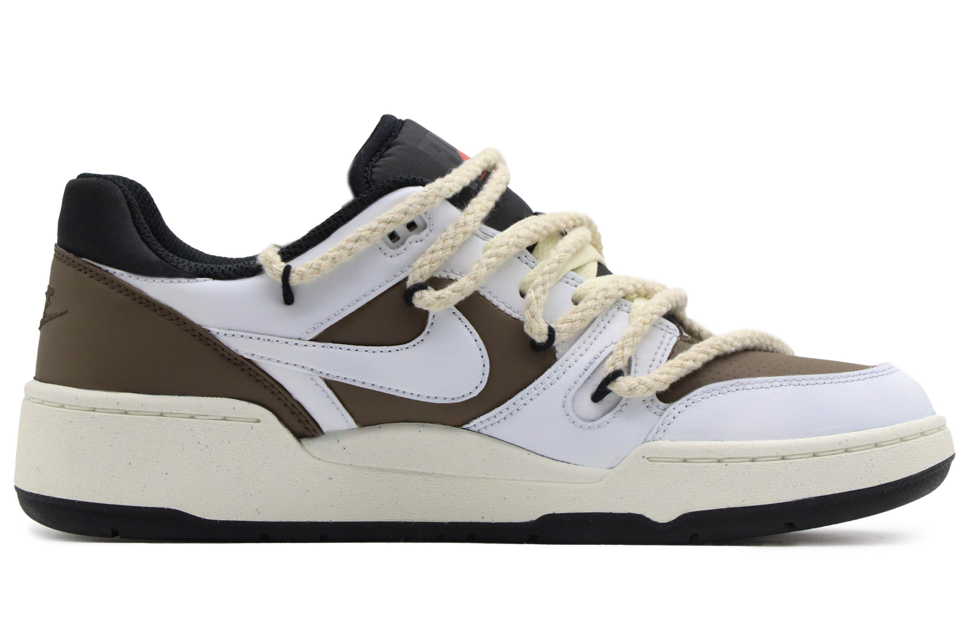 Order 【定製球鞋】Nike Full Force Low 咖啡 BBL 戶外出遊 高街風 潮流舒適 耐磨 低幫 板鞋 男款 白棕