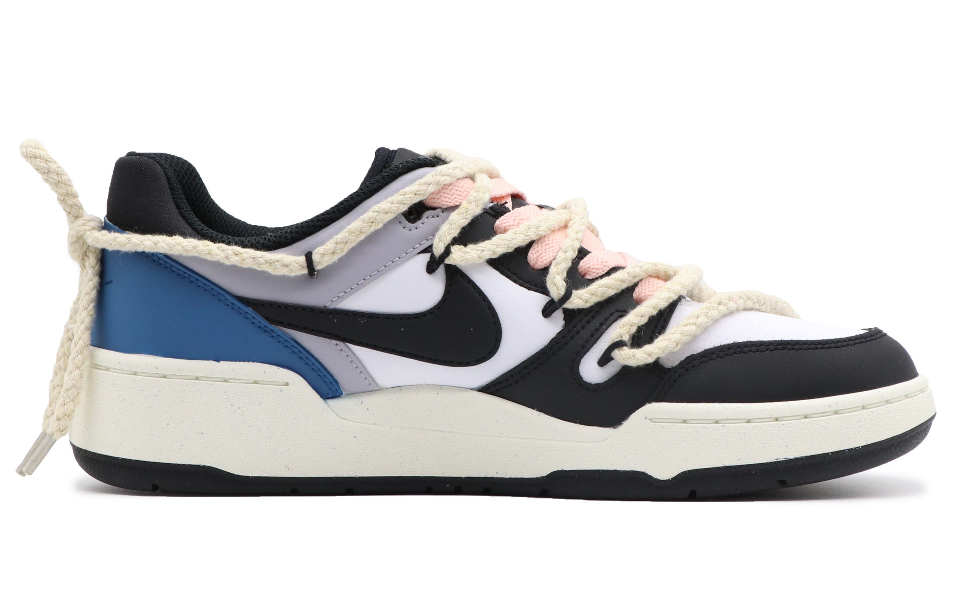 Order 【定製球鞋】 Nike Full Force Low 科考隊 BBL 戶外出遊 高街風 潮流舒適 低筒 板鞋 黑藍