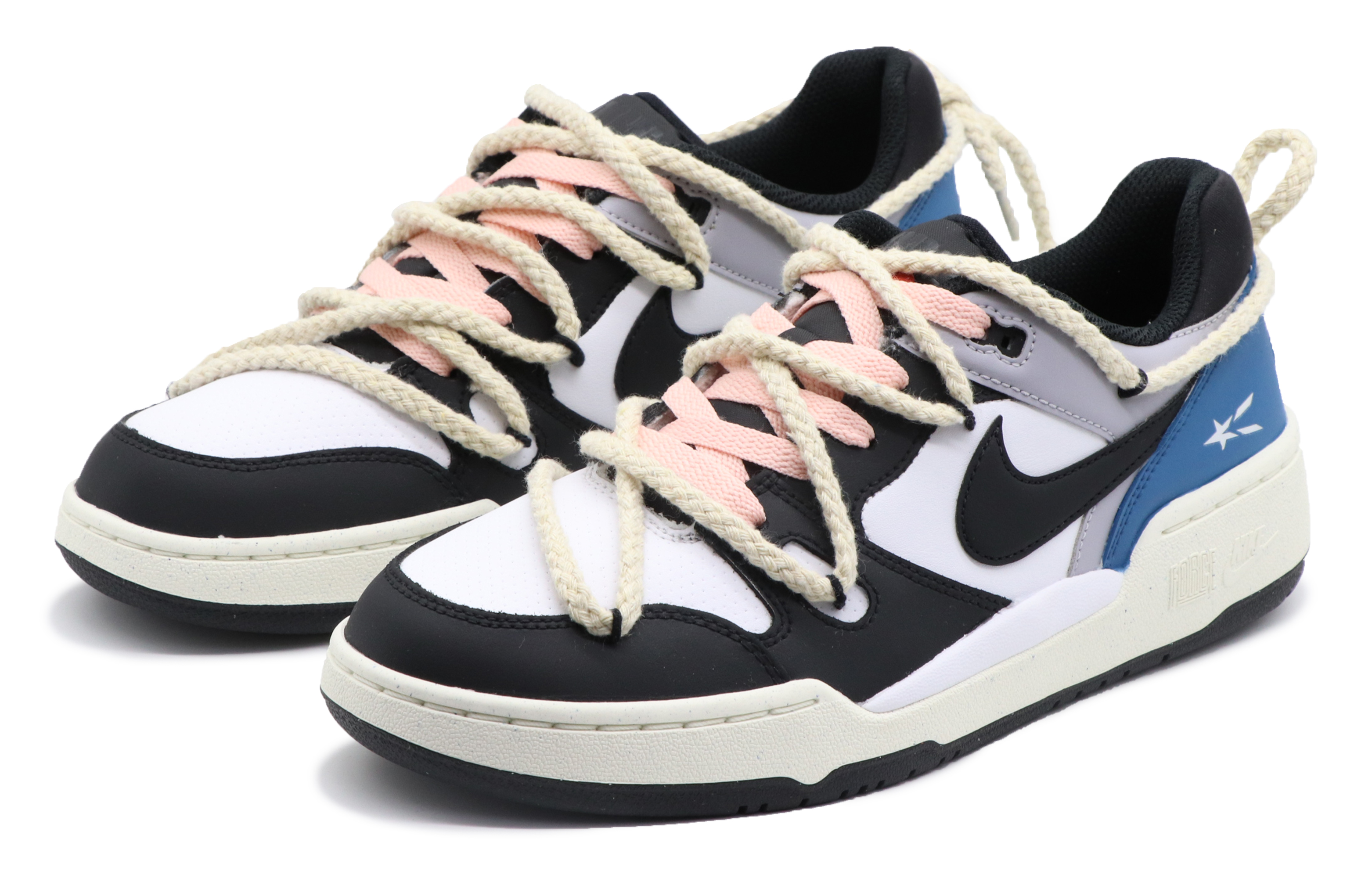 Lookbook 【定製球鞋】 Nike Full Force Low 科考隊 BBL 戶外出遊 高街風 潮流舒適 低筒 板鞋 黑藍