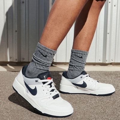Nike Full Force Low 'Platinum Dark Obsidian' FB1362-002 Lookbook Nike Full Force Low 'Platinum Dark Obsidian' FB1362-002