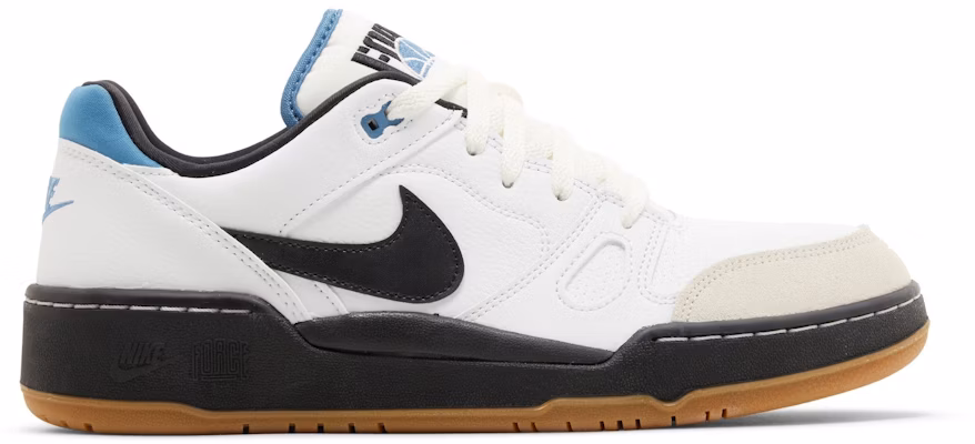 나이키 풀 포스 로우 '화이트 블랙 에게안 스톰' HJ7262-100 Buy 나이키 풀 포스 로우 '화이트 블랙 에게안 스톰' HJ7262-100