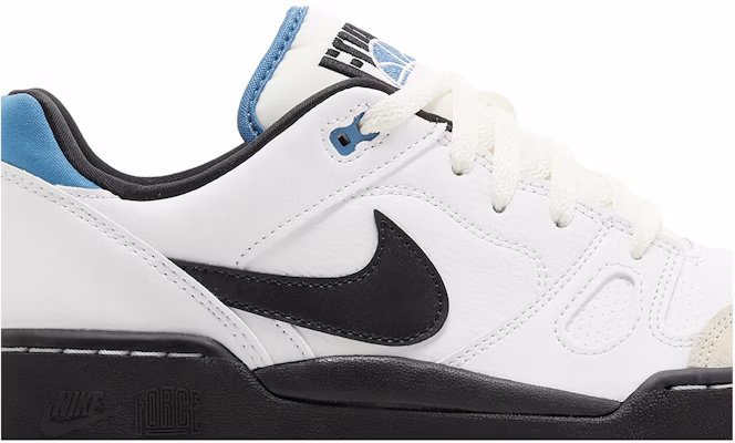 나이키 풀 포스 로우 '화이트 블랙 에게안 스톰' HJ7262-100 Order 나이키 풀 포스 로우 '화이트 블랙 에게안 스톰' HJ7262-100