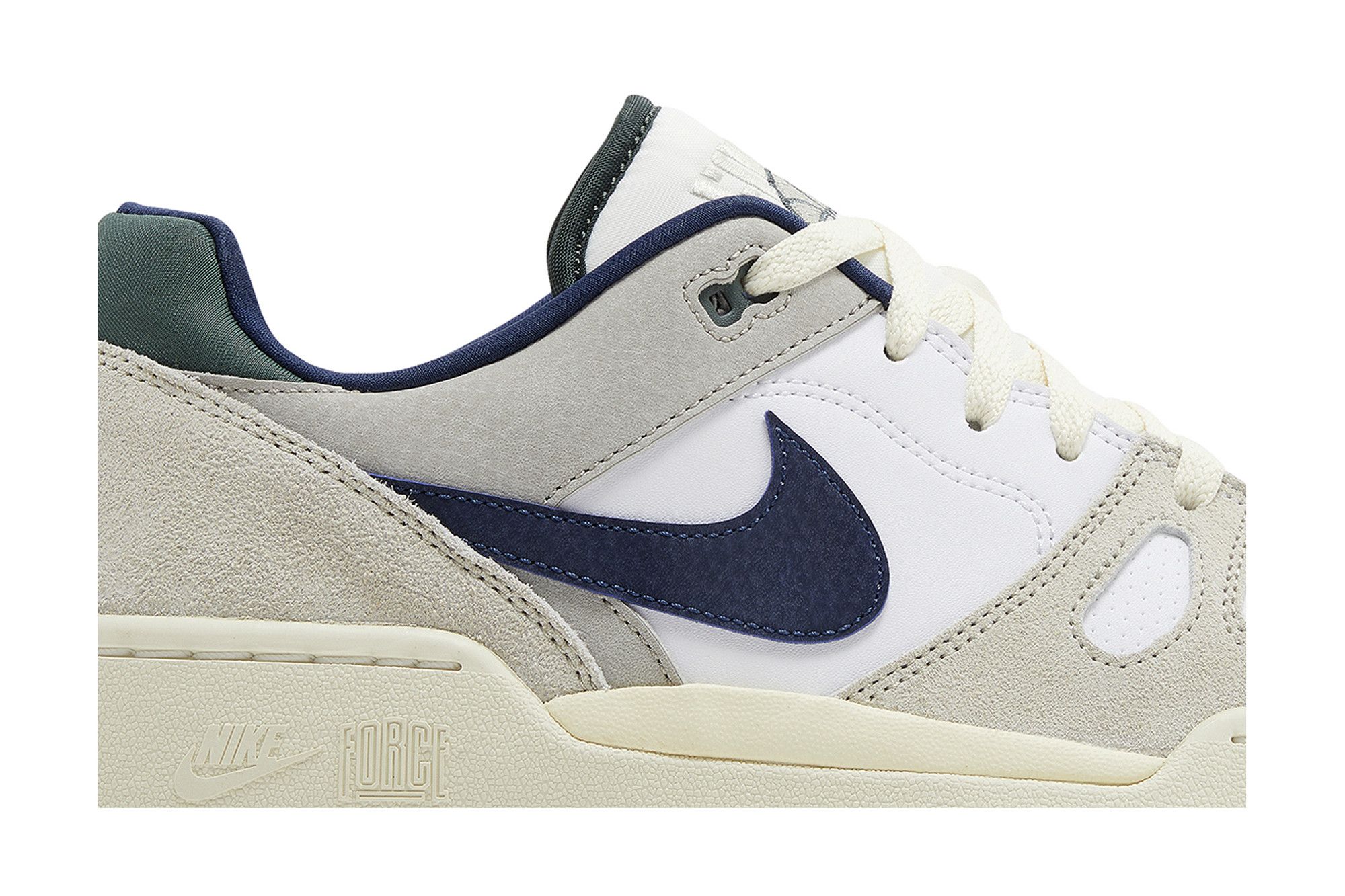 Lookbook Nike Full Force Low 'White Navy Teal' FZ3595-100
