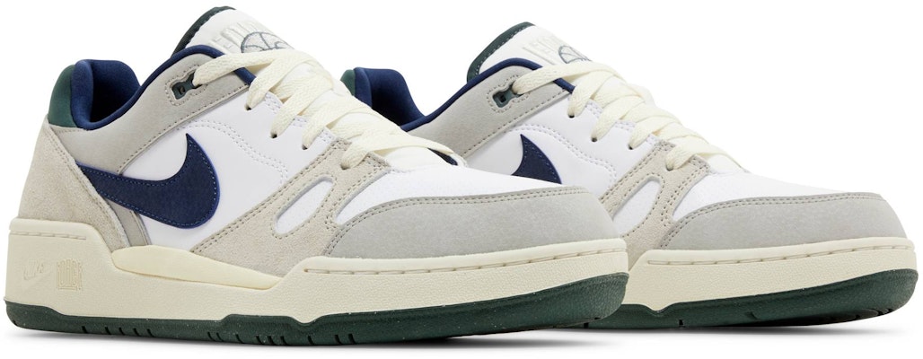 Nike Full Force Low 'White Navy Teal' FZ3595-100 Cheap Nike Full Force Low 'White Navy Teal' FZ3595-100