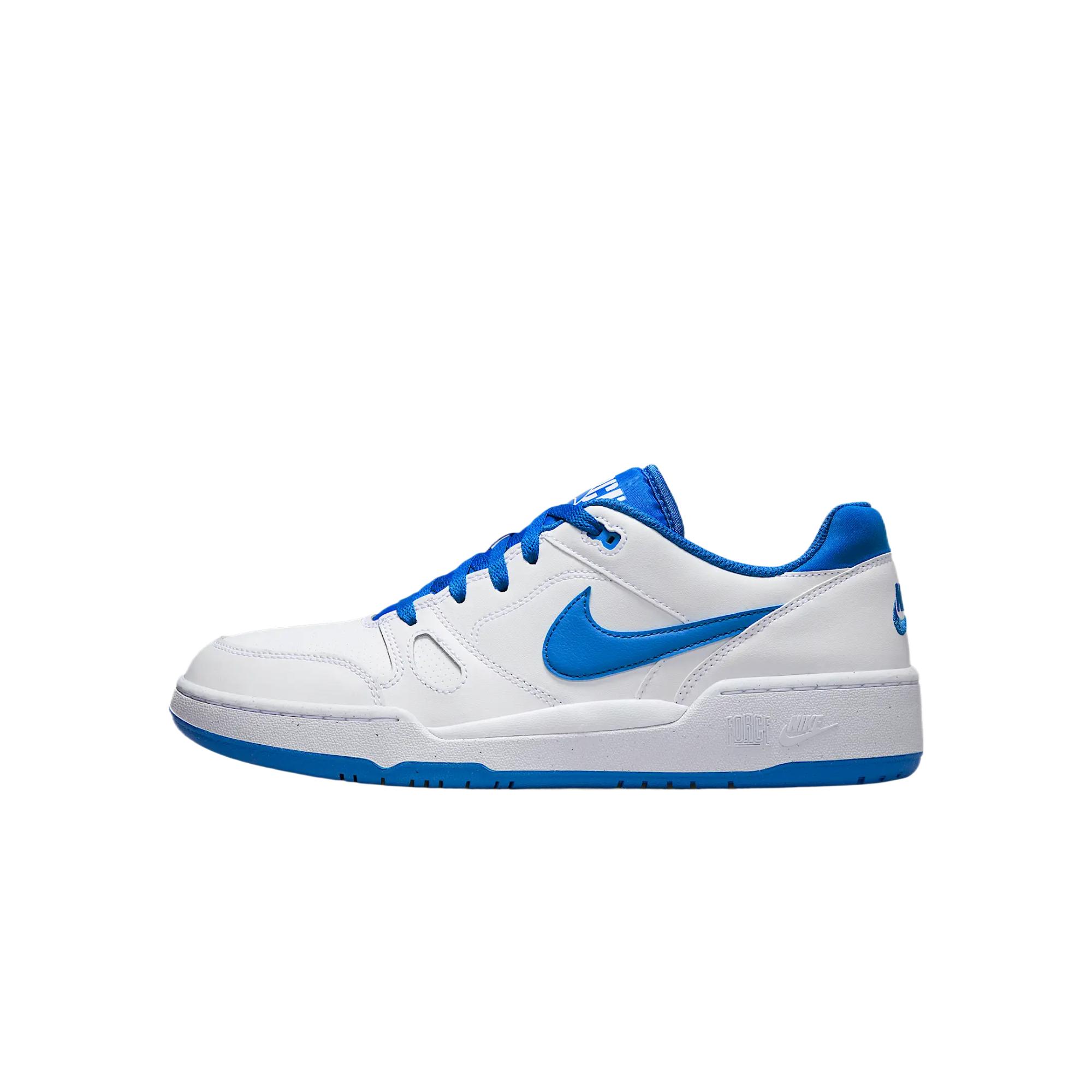 Nike Full Force Low Blue White Stylish Casual Low-Top Sneakers FB1362-105