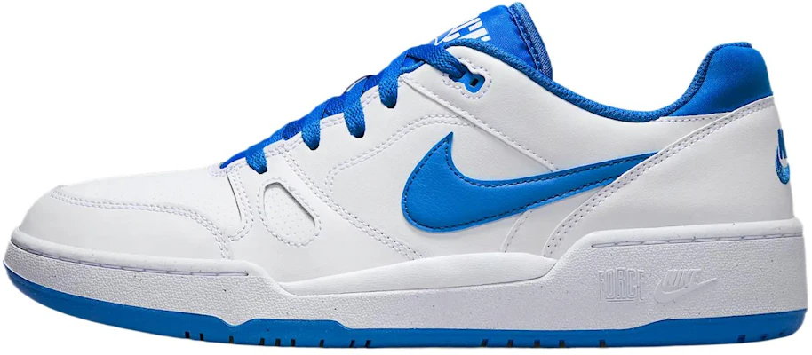Nike Full Force Low Blue White Stylish Casual Low-Top Sneakers FB1362-105 Buy Nike Full Force Low Blue White Stylish Casual Low-Top Sneakers FB1362-105