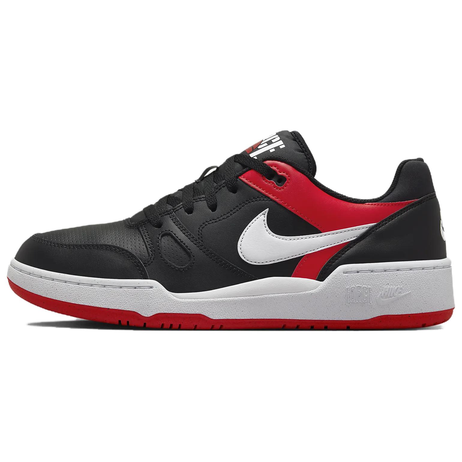 Nike Full Force Retro Black Red Low-Top Sneakers. FB1362-003