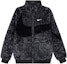 Order Nike FW22 Black Swoosh Faux Fur Track Jacket DH6685-011