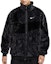 Purchase Nike FW22 Black Swoosh Faux Fur Track Jacket DH6685-011