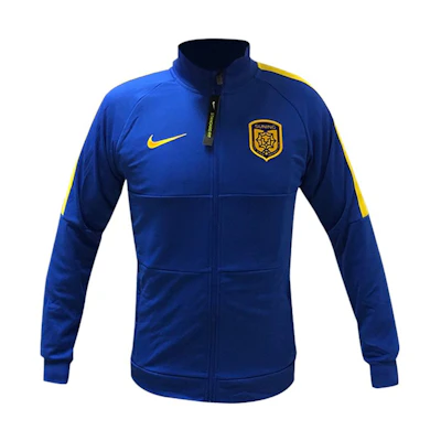 Nike FW22 Blue Logo Print High-Neck Sports Jacket CI8032-480