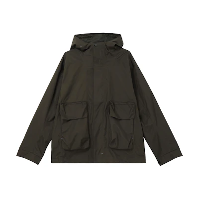 Nike FW22 Olive Green Solid Color Hooded Casual Jacket DQ4273-355