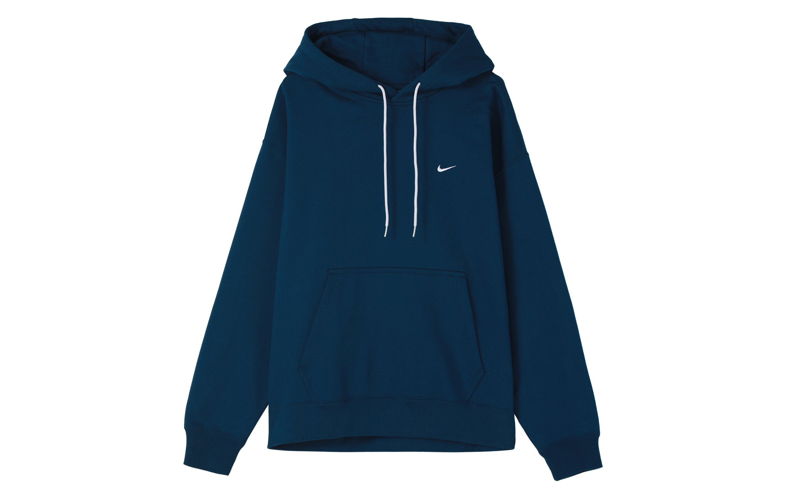 Nike FW22 Unisex Solid Color Pullover Hoodie Blue DA0316-460 圖 2