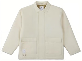 Nike FW23 NAI-KE Series Unisex Off-White Workwear Outdoor Casual Jacket FV5442-110 Nike FW23 NAI-KE Series Unisex Off-White Workwear Outdoor Casual Jacket FV5442-110