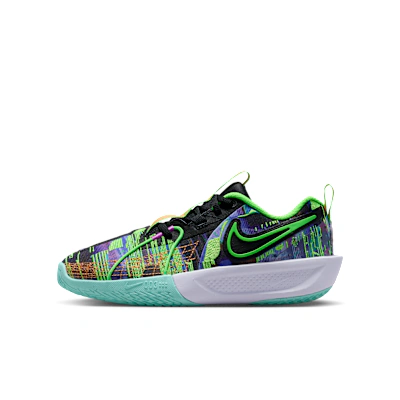 (Youth) Nike G.T. Cut 3 Blue Void/Hyper Violet/Bleached Turquoise/Green Strike