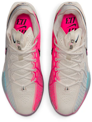 Nike G.T. Cut 3 EP Phantom/Cobalt Tint/Metallic Platinum/Pink Blast Malay DV2918-007 Details for Nike G.T. Cut 3 EP Phantom/Cobalt Tint/Metallic Platinum/Pink Blast Malay DV2918-007