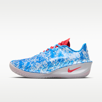 Nike G.T. Cut 4 "WNBA 30th Anniversary" Light Photo Blue/Metallic Silver/White/Action Red II7531-400