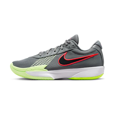 Nike G.T. Cut Academy EP Smoke Gray/Barely Volt/Bright Crimson/Dark Smoke Gray