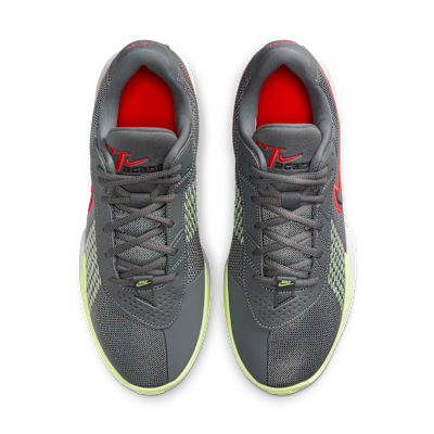 Shop Nike G.T. Cut Academy EP Abu-Abu Asap/Barely Volt/Merah Crimson/Abu-Abu Gelap FB2598-015