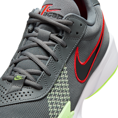 Sizing Nike G.T. Cut Academy EP Abu-Abu Asap/Barely Volt/Merah Crimson/Abu-Abu Gelap FB2598-015