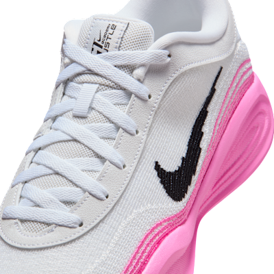 Sizing ナイキ G.T. ハッスル アカデミー EP スニーカー ホワイト/ピンクブラスト/ブラック FJ7808-105