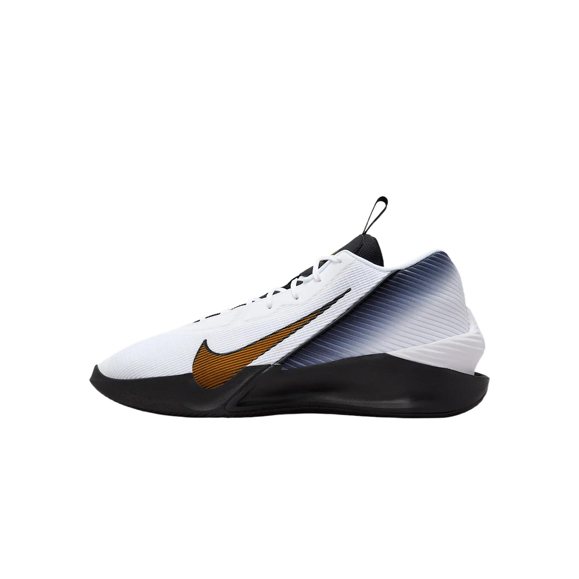 Nike G.T. Jump Academy EP White Black Metallic Gold Basketball Shoes. IH0635-170