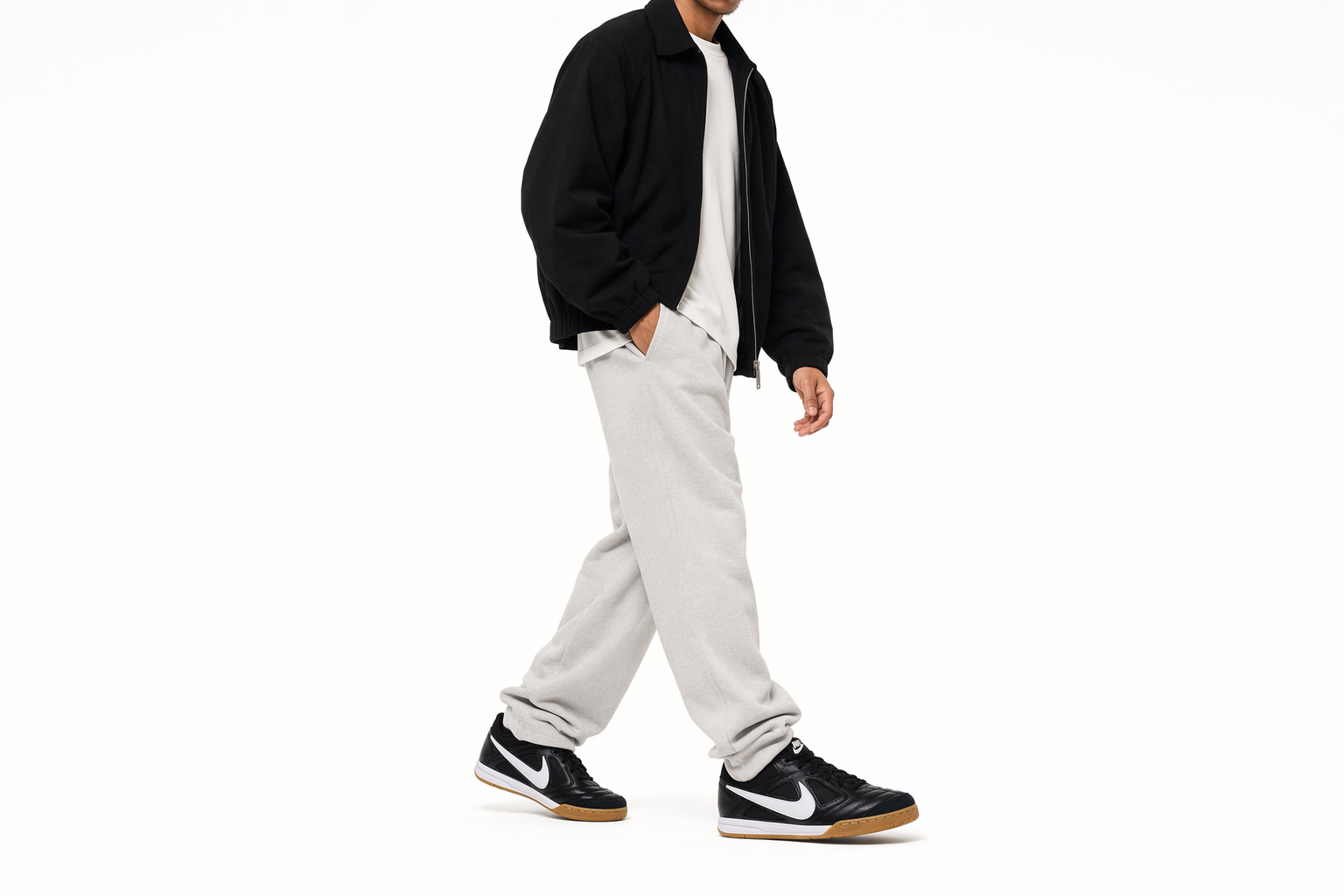 Order Nike Gato ''Noir Blanc Gum'' HQ6019-001