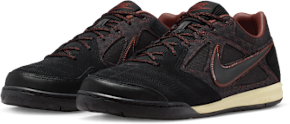 Nike Gato Black/Red Sepia/Light Bone/Off Noir IB6650-001 Details for Nike Gato Black/Red Sepia/Light Bone/Off Noir IB6650-001