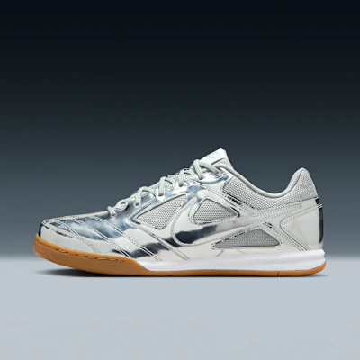 Nike Gato LV8 Metallic Silver/White/Black Light Brown/Metallic Silver