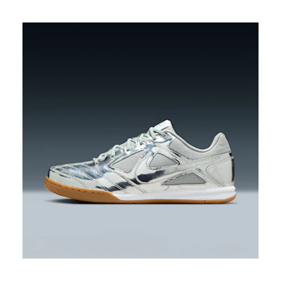 Nike Gato LV8 Metallic Silver/White/Black Light Brown/Metallic Silver