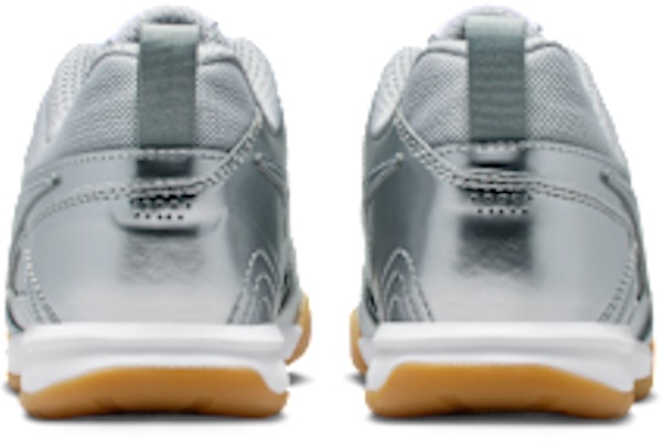 (Youth) Nike Gato LV8 Metallic Silver/White/Gum Light Brown/Metallic Silver II7084-001 Details for (Youth) Nike Gato LV8 Metallic Silver/White/Gum Light Brown/Metallic Silver II7084-001