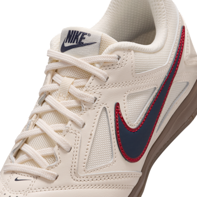 Sizing (Youth) Nike Gato Pale Ivory/University Red/Gum Dark Brown/Thunder Blue HV9596-103