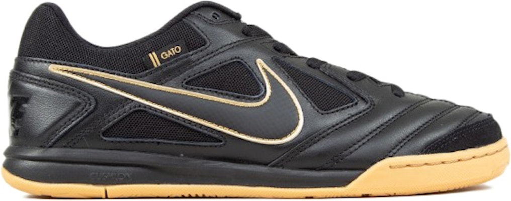 나이키 가토 SB '블랙 메탈릭 골드' (Nike Gato SB '블랙/골드' is shorter if needed) AT4607-003 Buy 나이키 가토 SB '블랙 메탈릭 골드' (Nike Gato SB '블랙/골드' is shorter if needed) AT4607-003